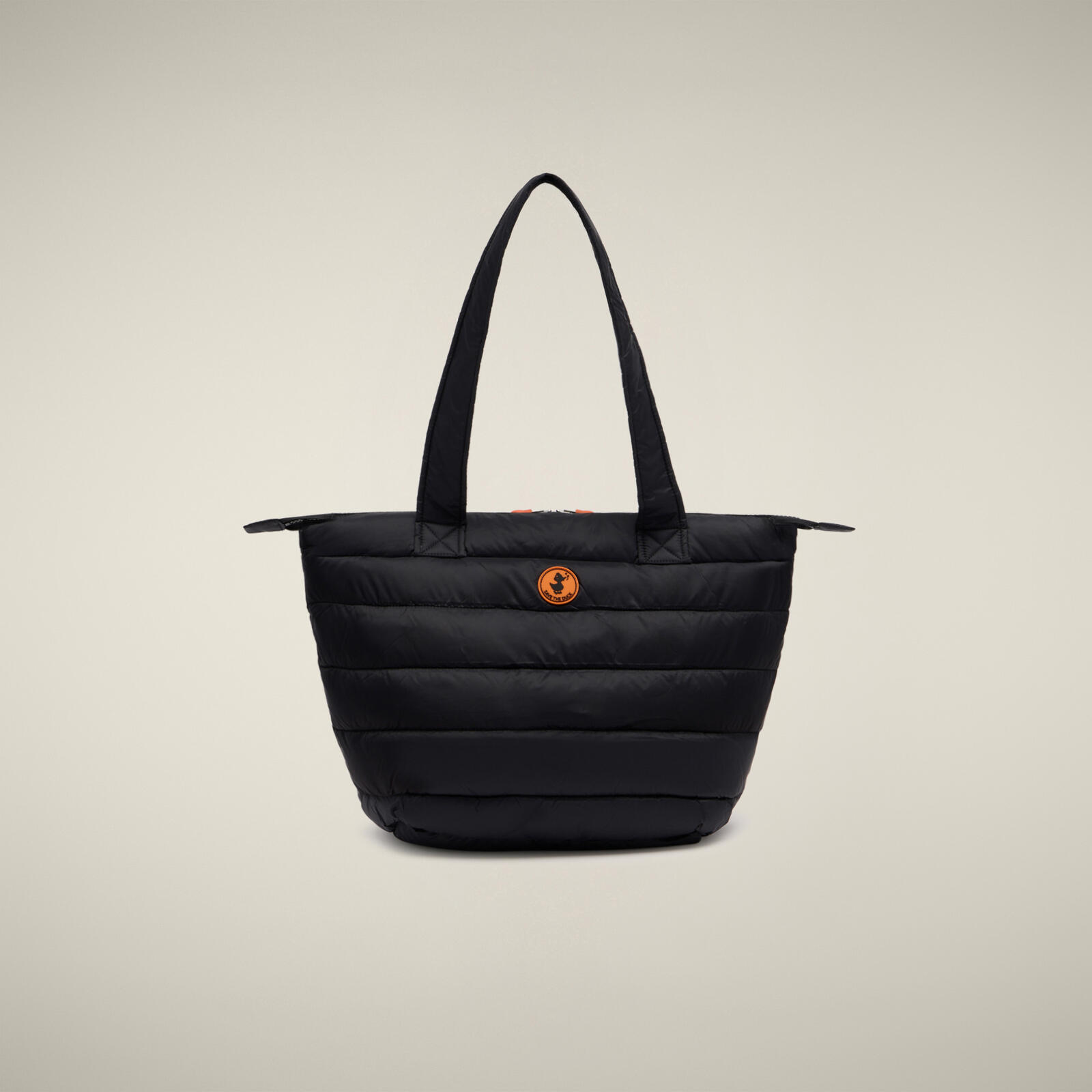 Unisex Orta Boy Shopper Çanta Siyah - Caron
