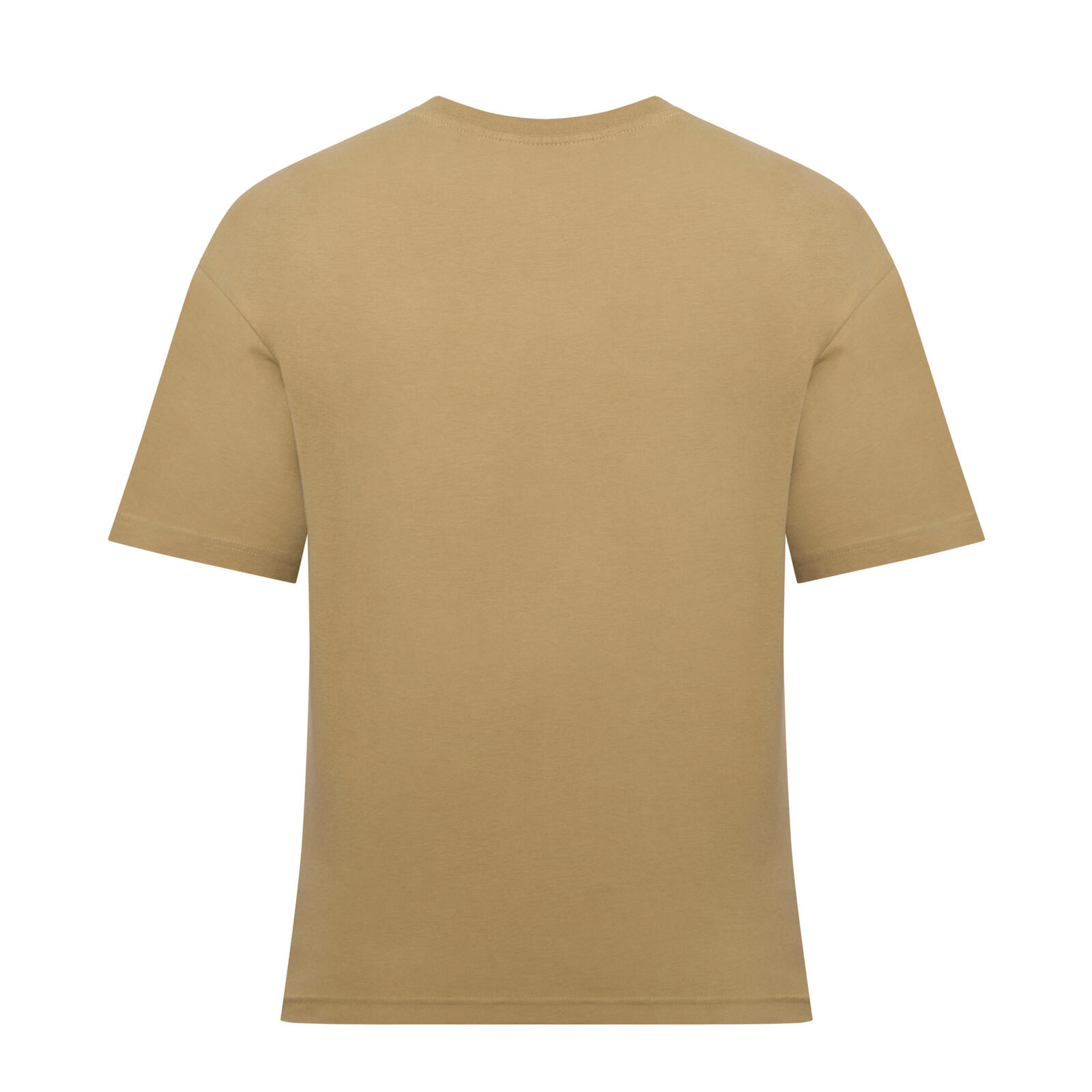 Erkek Haki Kahverengi Oversized T-shirt