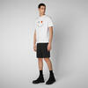 Erkek T-shirt Beyaz - Darlan