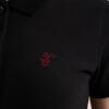 Kadın Siyah Polo Yaka T-shirt