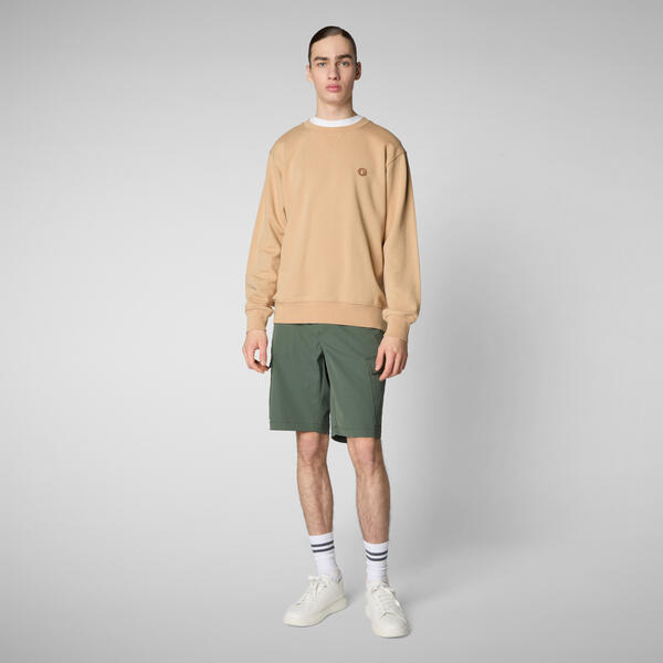 Erkek Sweatshirt Bej - Silas