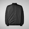 Unisex Bomber Ceket Siyah - Usher