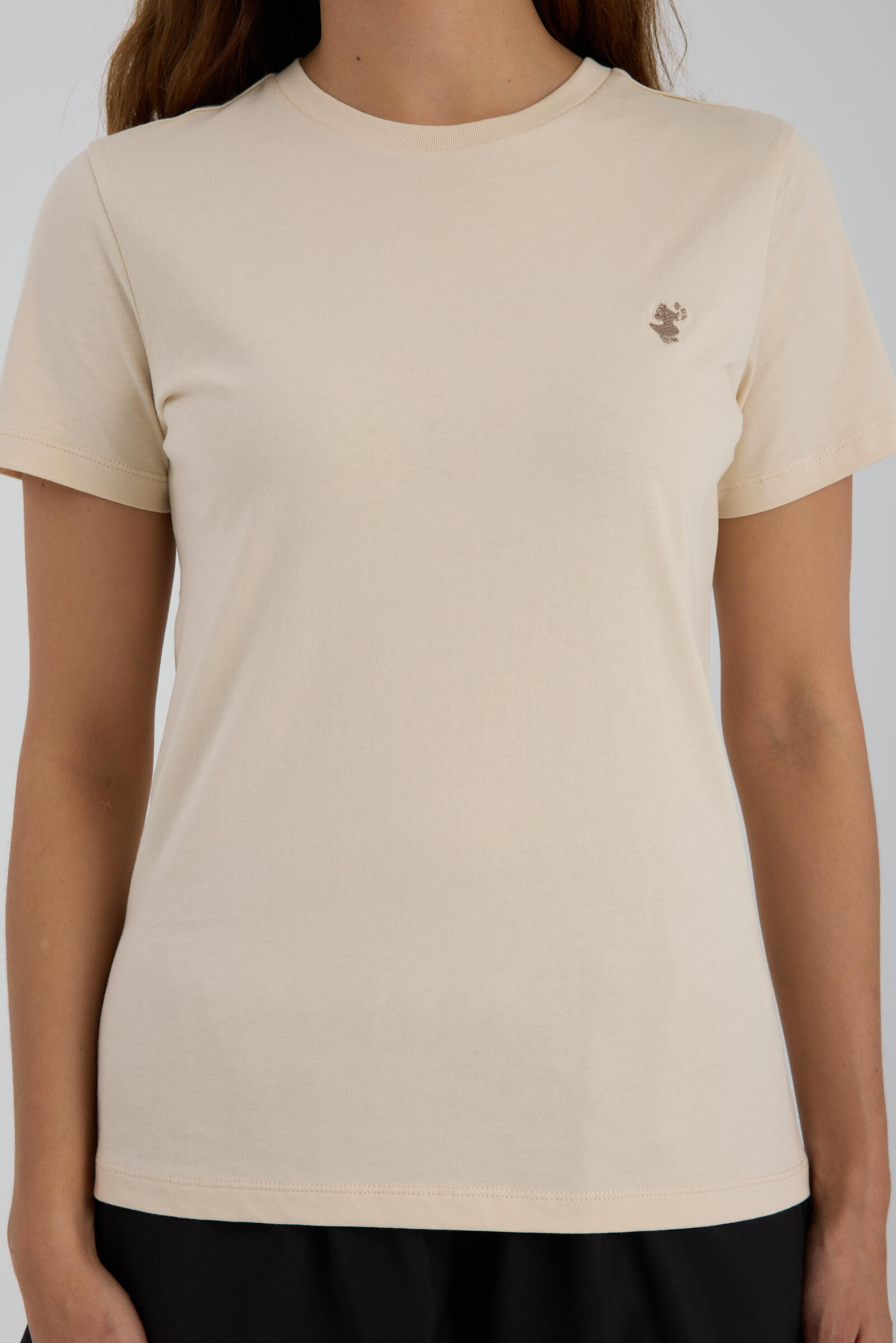 Kadın T-shirt Bej - Iona
