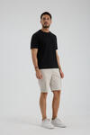 Erkek T-shirt Siyah - Clem