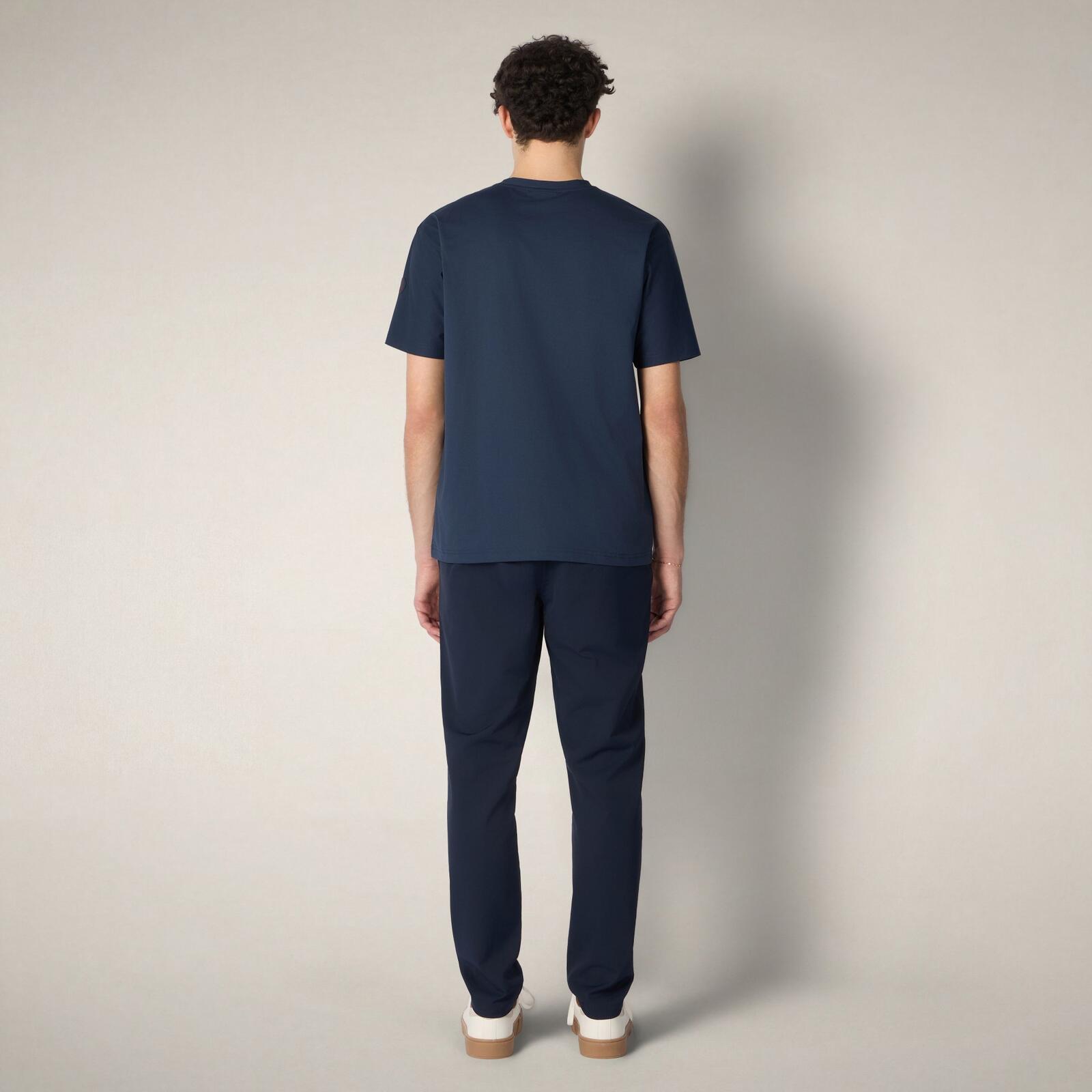 Erkek T-Shirt Lacivert-Gabe