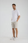 Erkek Oversize T-shirt Beyaz - Fran
