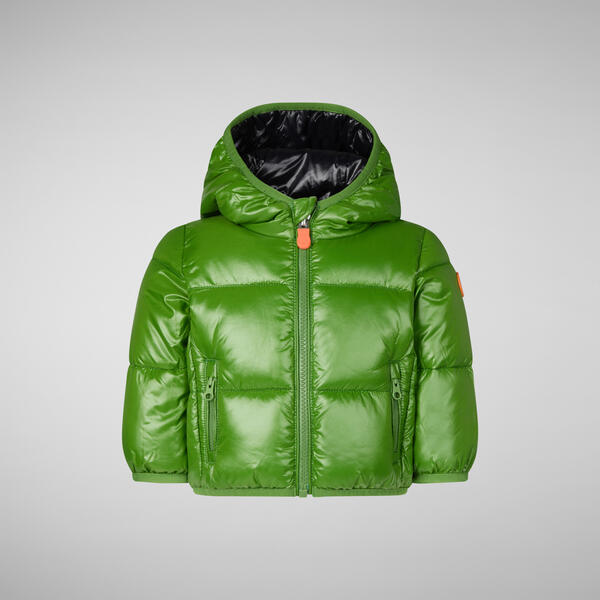 Unisex Çocuk Şişme Mont Yeşil - Jody