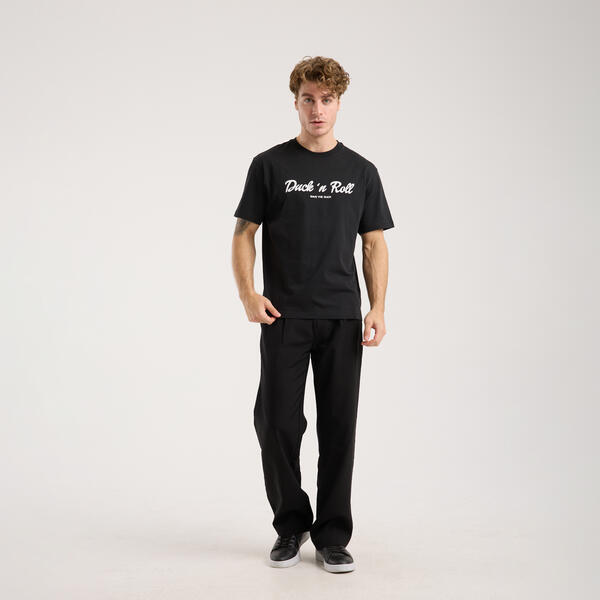 Erkek T-shirt Siyah - Ethen