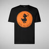 Erkek T-shirt Siyah - Sabik