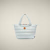 Unisex Küçük Boy Shopper Çanta Mavi - Cary