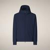 Erkek Fermuarlı Sweatshirt Lacivert - Luiz
