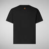 Erkek T-shirt Siyah - Nalo