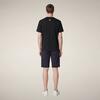 Erkek T-Shirt Siyah-Petar