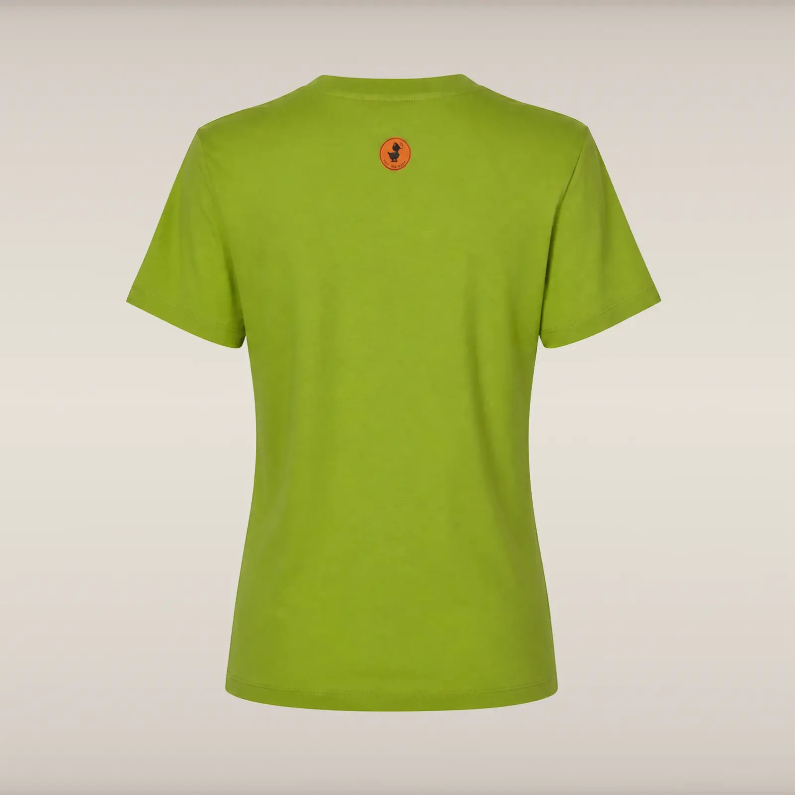 Kadın T-shirt Limon Yeşili -DUCKER