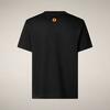 Erkek T-Shirt Siyah-Petar