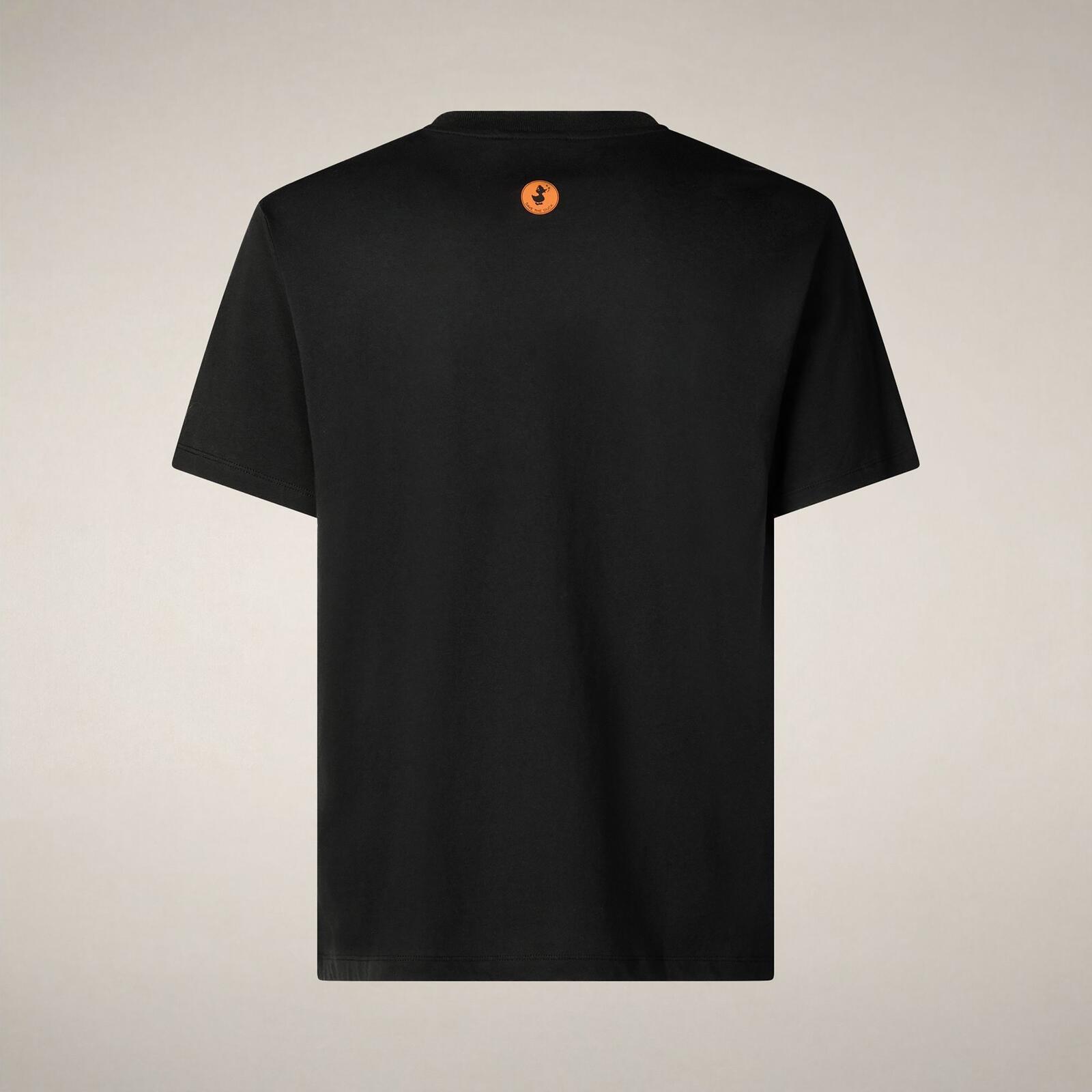 Erkek T-Shirt Siyah-Petar