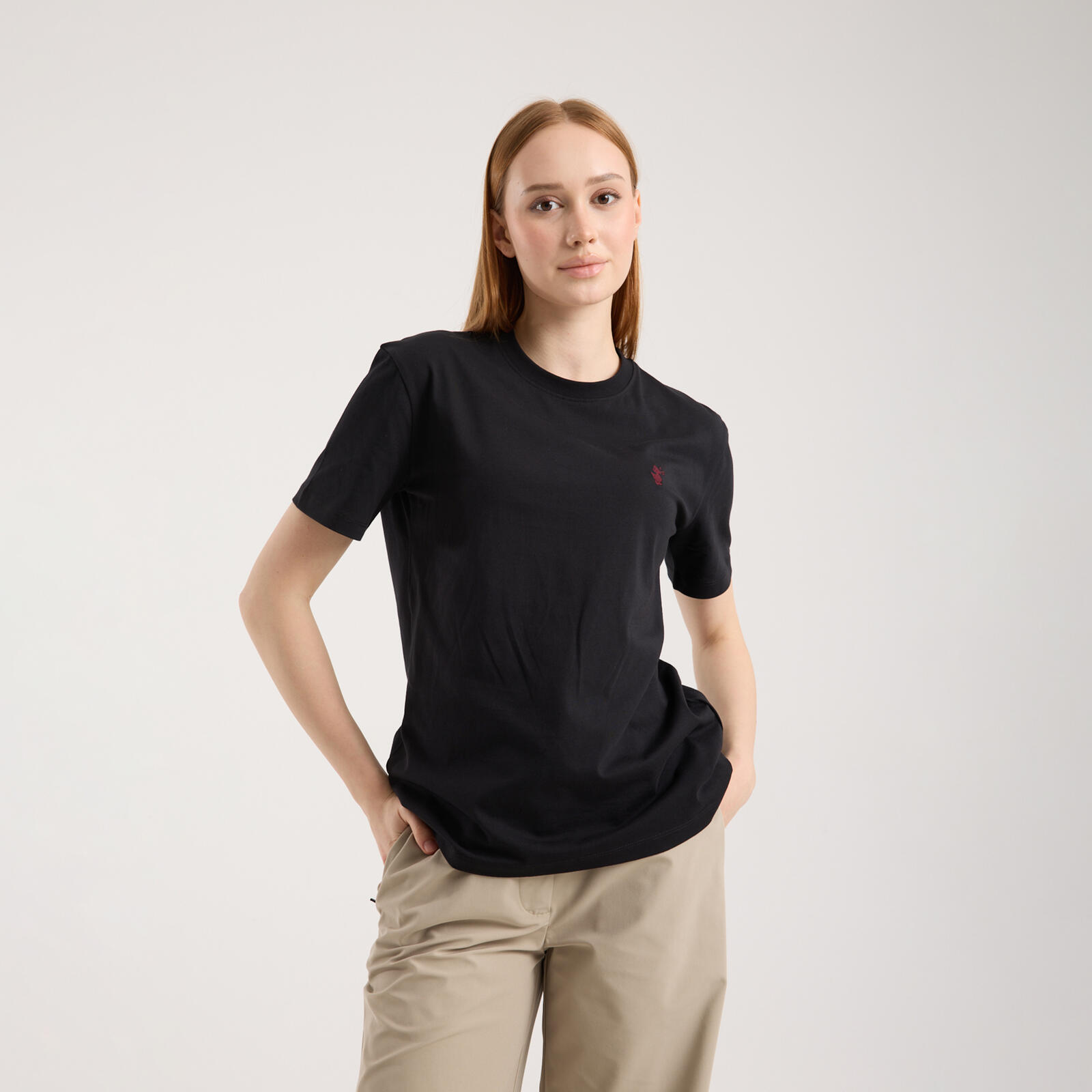 Kadın Siyah Basic T-shirt