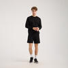 Erkek Siyah Bisiklet Yaka Sweatshirt