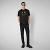 Erkek T-shirt Siyah - Darlan