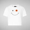 Kadın T-shirt Beyaz - Gilma