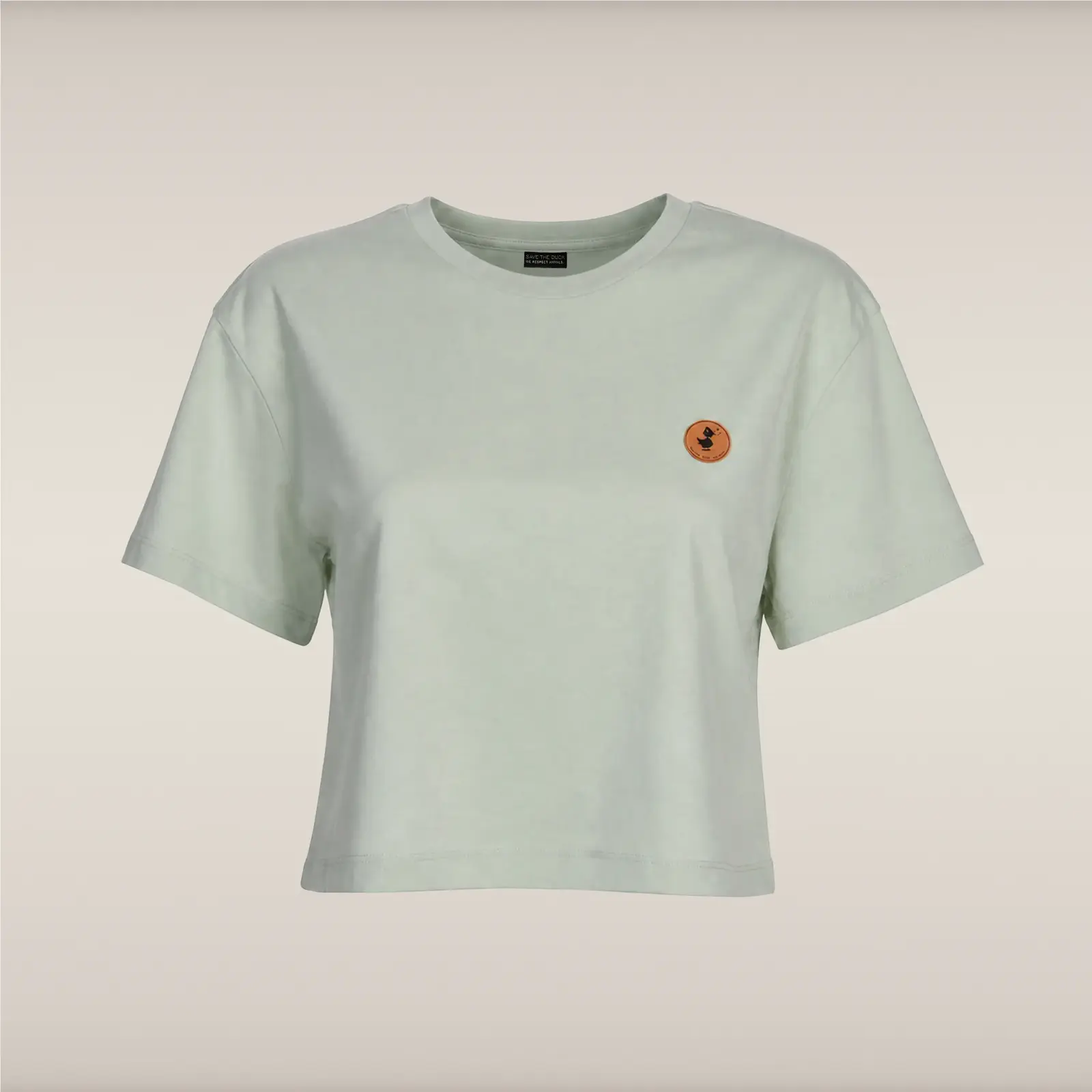Kadın T-shirt Seladon Yeşili -AFINA