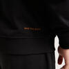 Erkek Siyah Kapüşonlu Sweatshirt