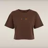 Kadın T-shirt Moka Kahverengi -SO DUCKING COOL