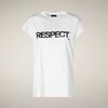 Kadın T-shirt Beyaz - Fiora