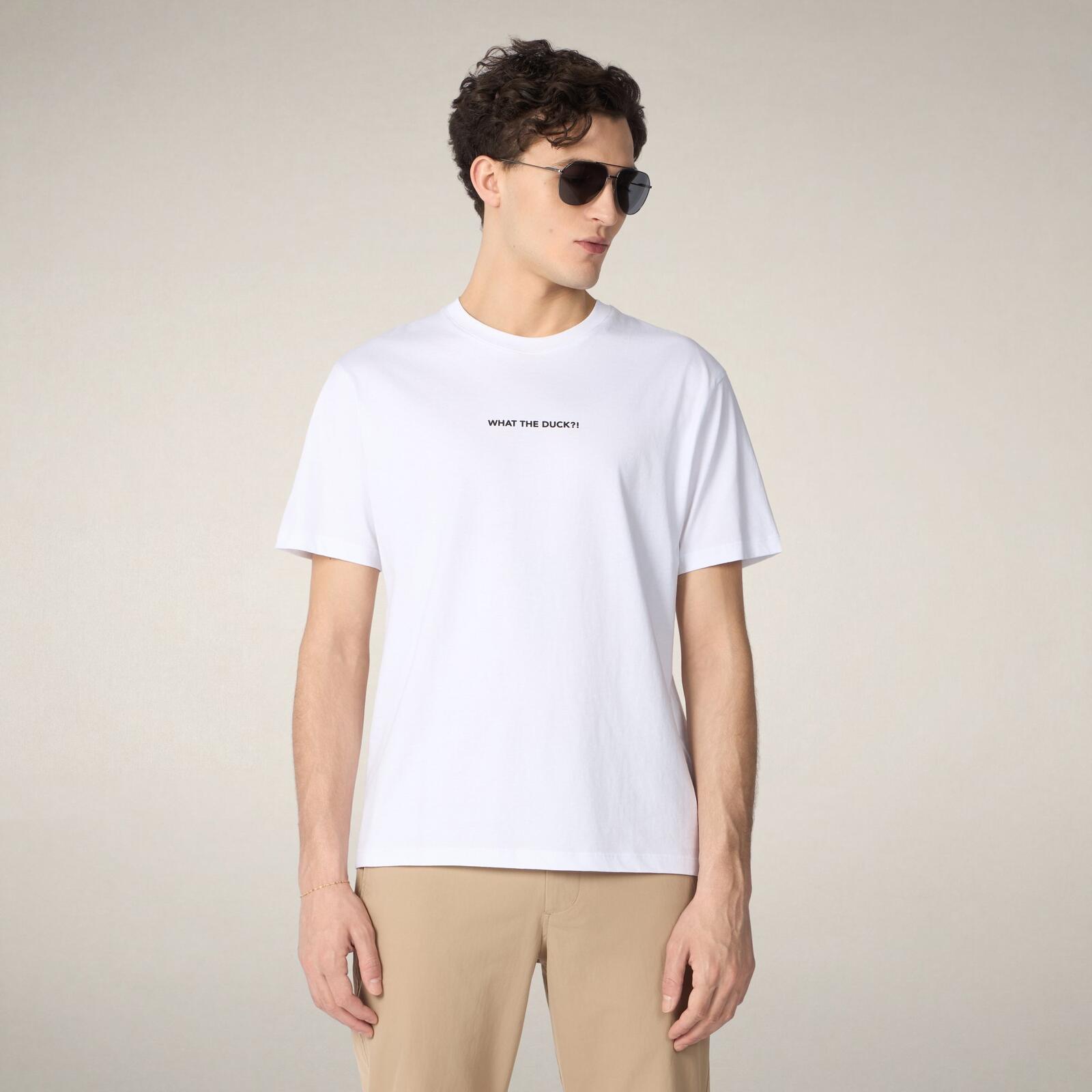 Erkek T-Shirt Beyaz-Bern