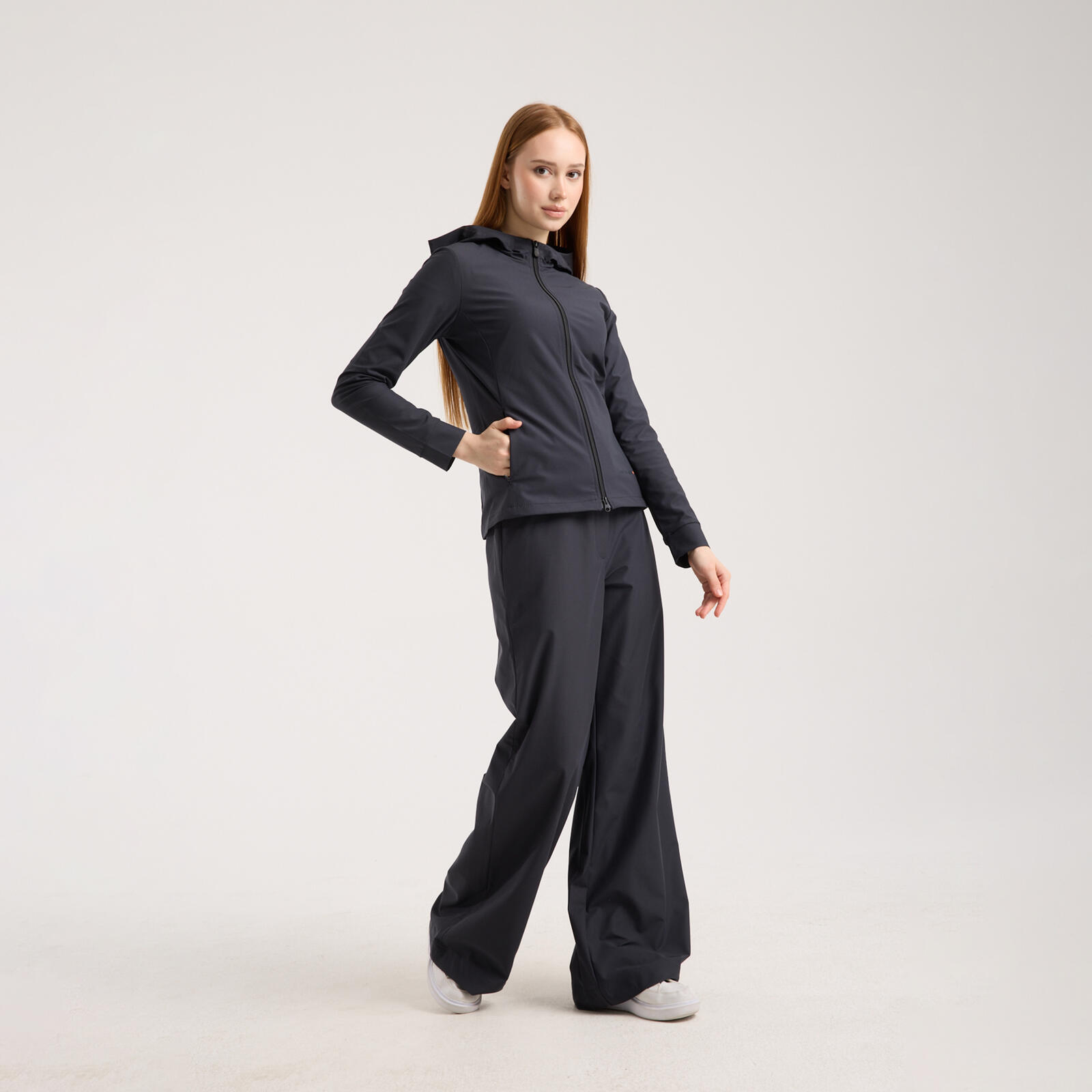 Kadın Wide Leg Pantolon Siyah - Ilma