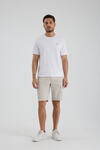 Erkek T-shirt Beyaz - Clem