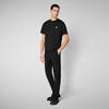 Erkek T-shirt Siyah - Hart