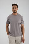 Erkek T-shirt Gri - Clem