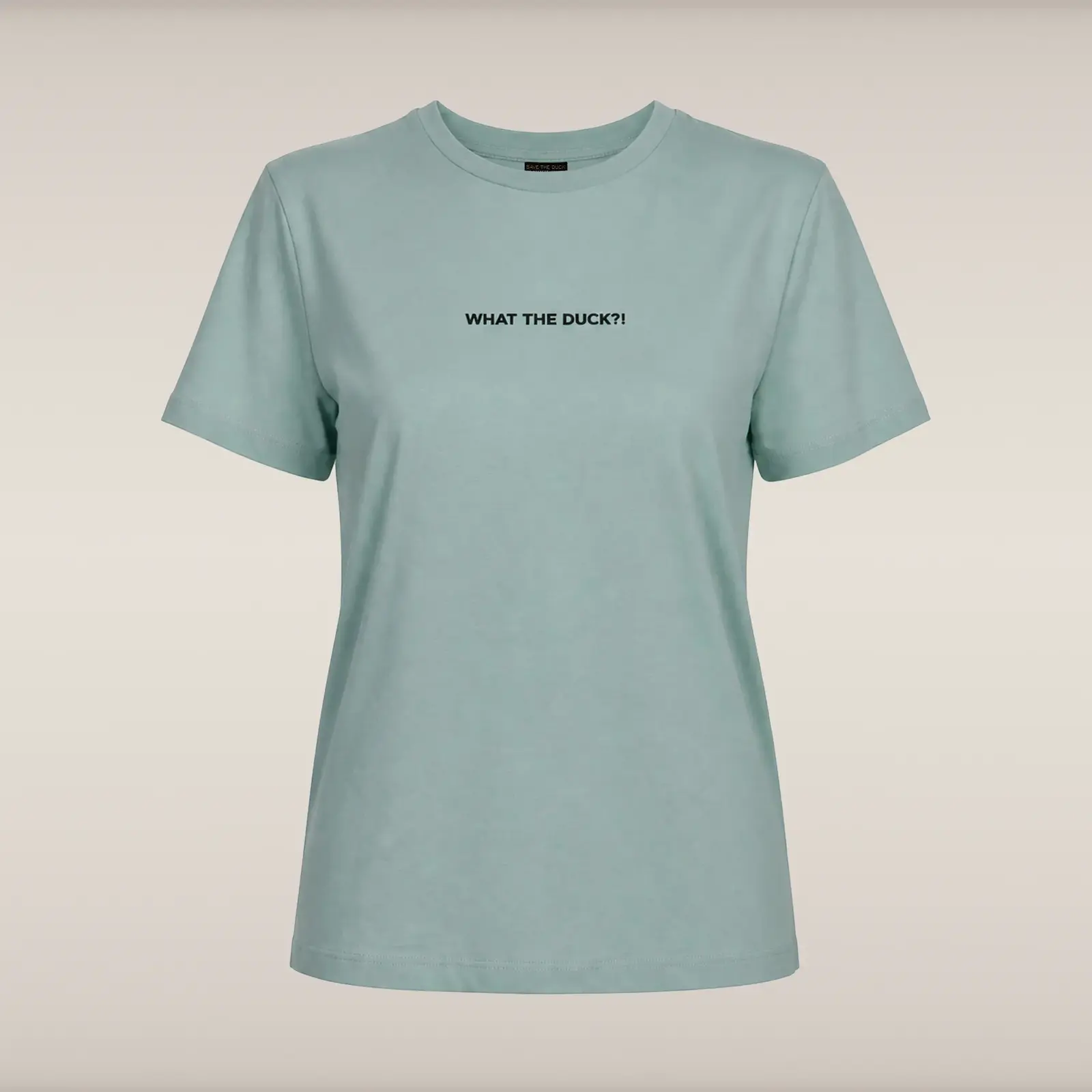 Kadın T-shirt Ada Mavisi -WHAT THE DUCK