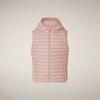 Çocuk Yelek Pastel Pembe-Cupid