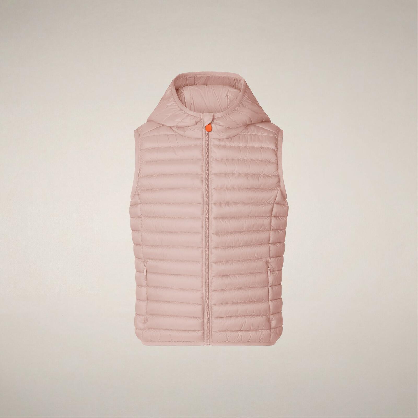 Çocuk Yelek Pastel Pembe-Cupid