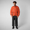 Unisex Bomber Ceket Turuncu - Usher