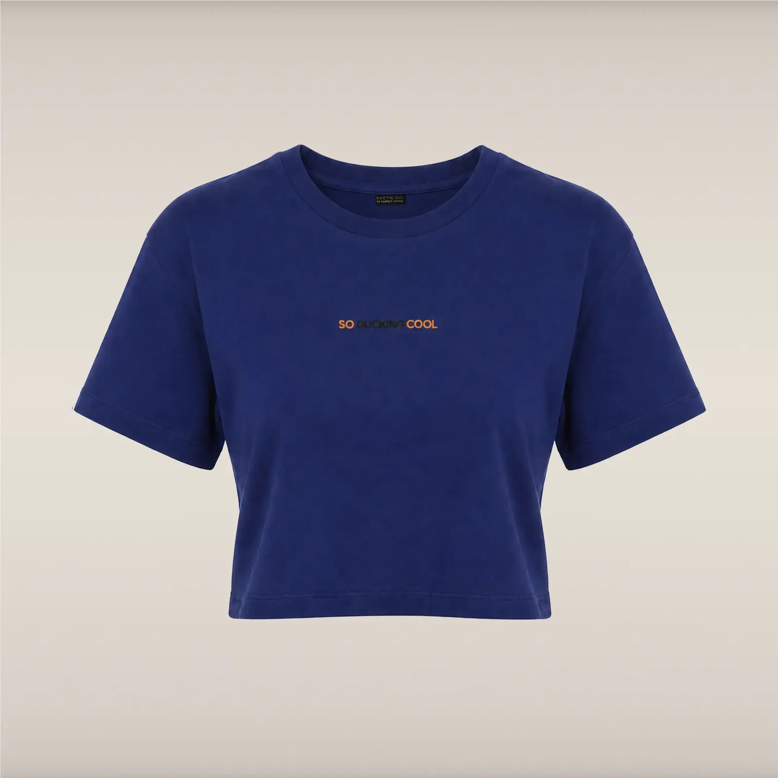 Kadın T-shirt Aura Mavisi -SO DUCKING COOL