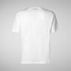 Erkek T-shirt Beyaz - Sabik