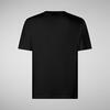 Erkek T-shirt Siyah - Sabik