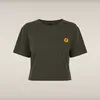 Kadın T-shirt Yılan Yeşili -AFINA