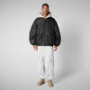 Unisex Bomber Ceket Siyah - Usher