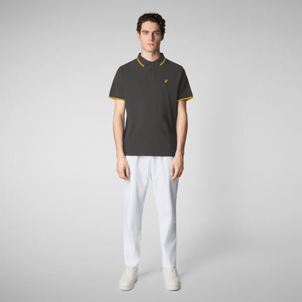 Erkek Polo Yaka T-shirt Gri - Richard