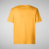 Erkek T-shirt Sarı - Caius