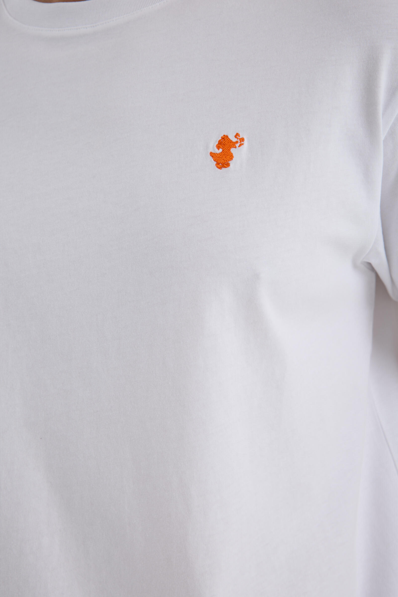 Erkek T-shirt Beyaz - Clem