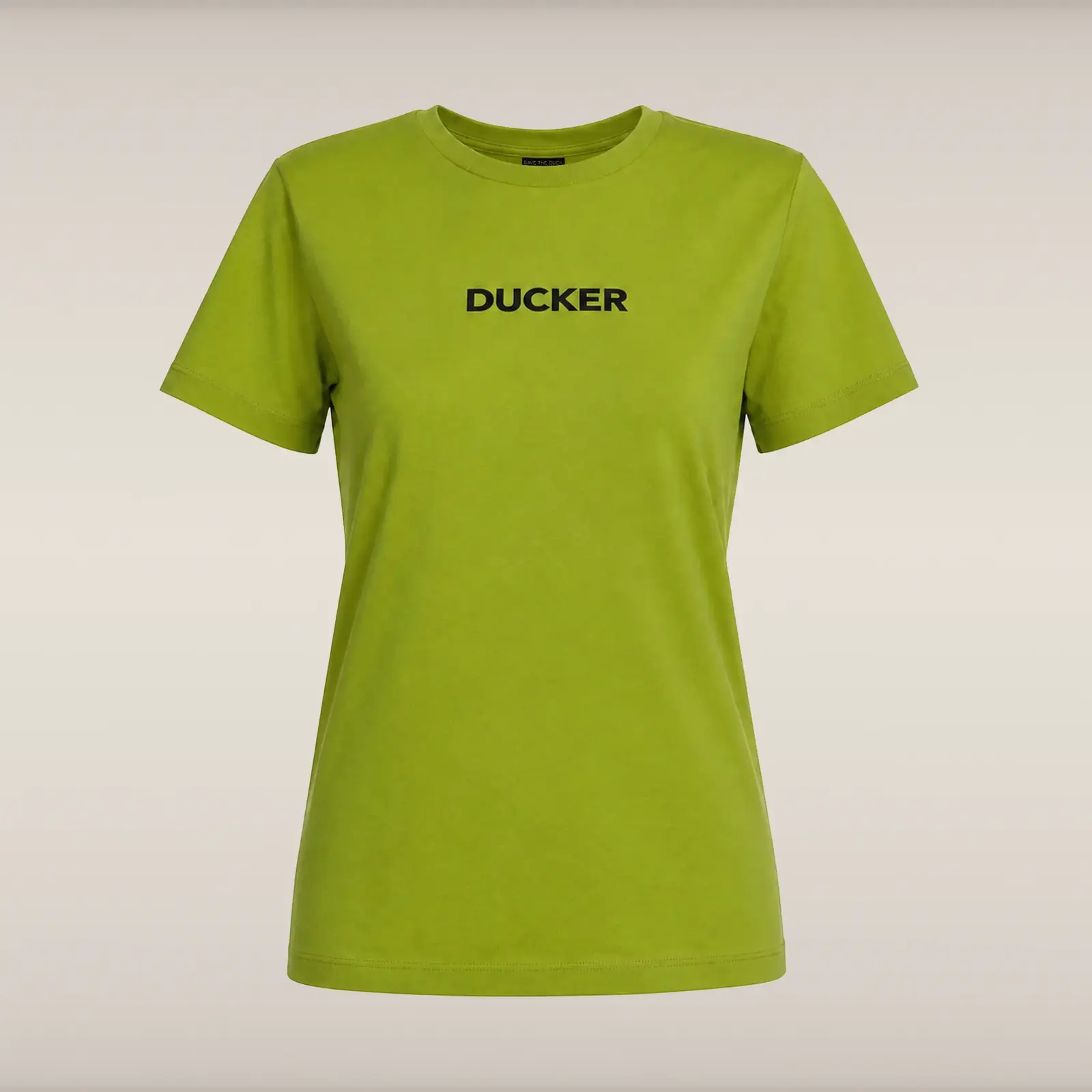 Kadın T-shirt Limon Yeşili -DUCKER