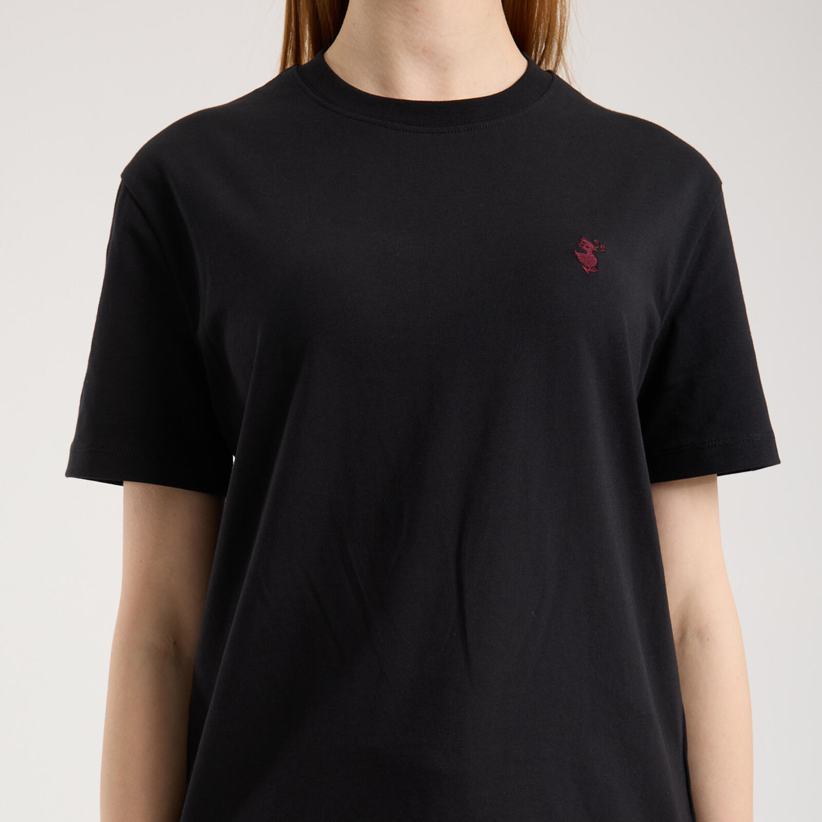 Kadın Siyah Basic T-shirt