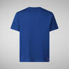 Erkek T-shirt Mavi - Adelmar