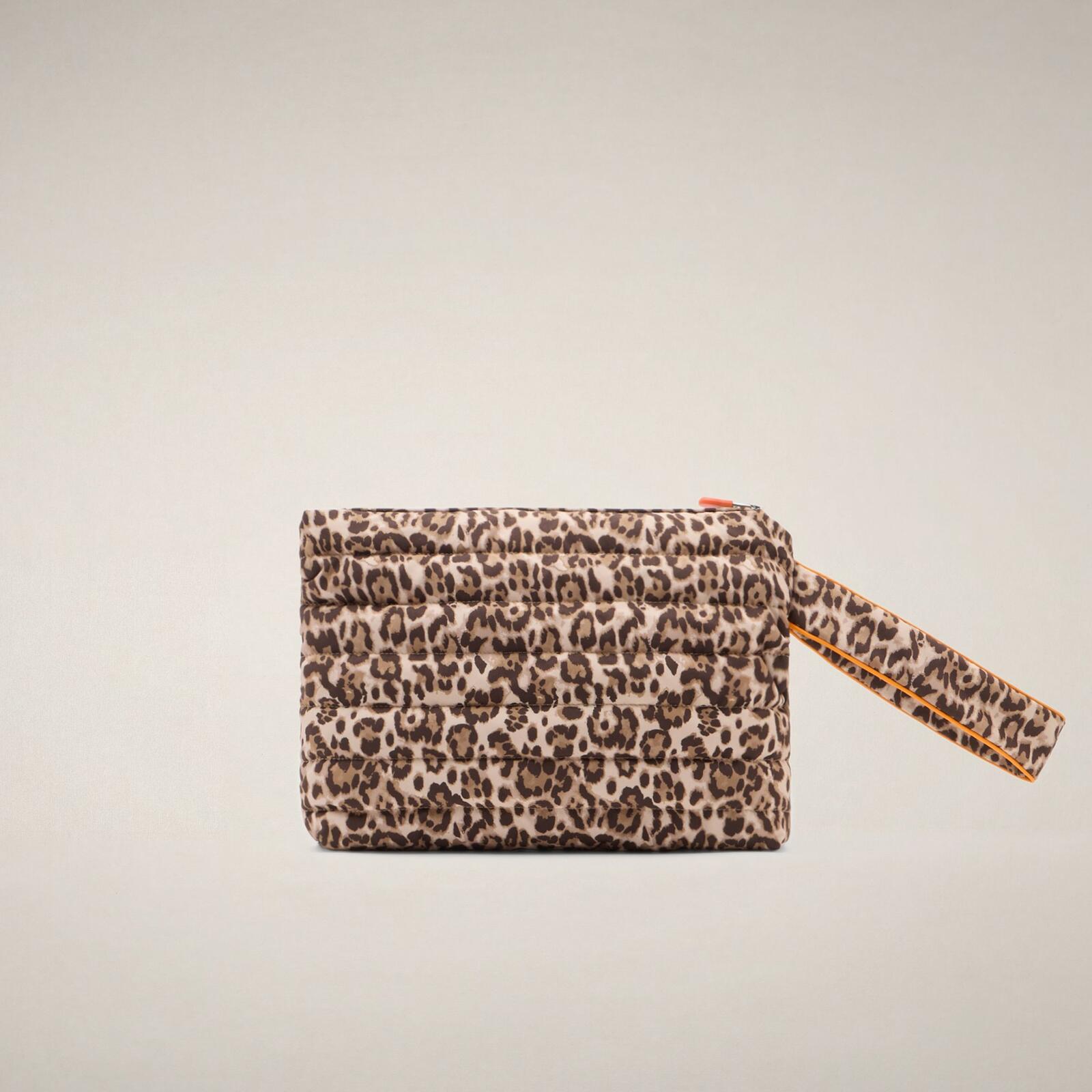 Unısex Çanta Kahverengi Leopar-Clio