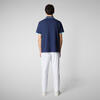 Erkek Polo Yaka T-shirt Lacivert - Richard
